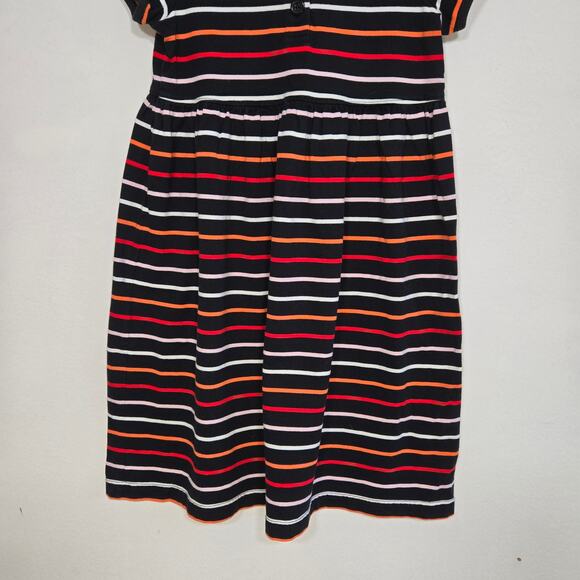 Hannah Anderson Multicolored Striped Girls Dress. Size 6-7 - Picture 6 of 11